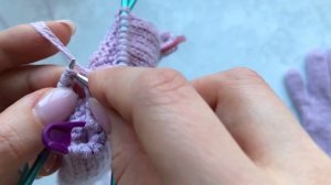 Мастер-класс перчатки спицами из кашемира на любой размер. Подробный попетельный МК.