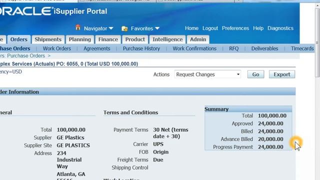 Oracle Services Procurement Fundamentals Training - Lesson 5.7 - Suppliers View after Milestone1 смотреть онлайн