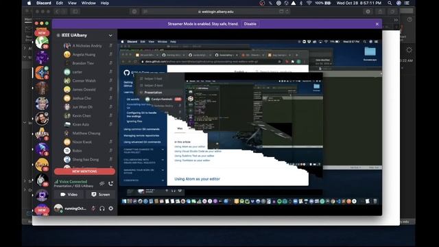 Fall 2020 Workshop #10: Git into GitHub смотреть онлайн