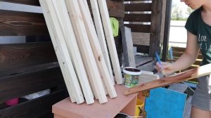 DIY Уличное кресло Кентукки своими руками