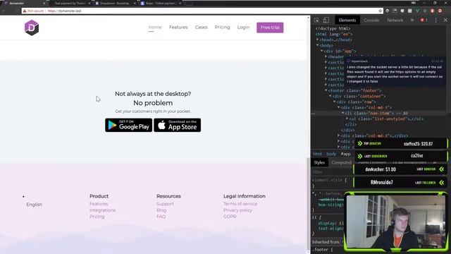 ? Mini-CRM for devs #laravel #vuejs #programming смотреть онлайн