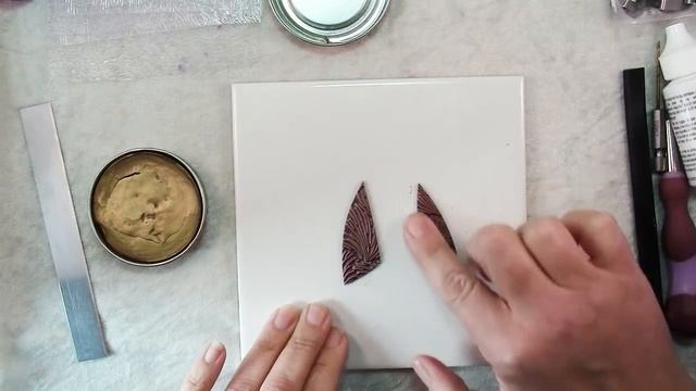 Gentle Breezes Earrings-Polymer Clay Tutorial