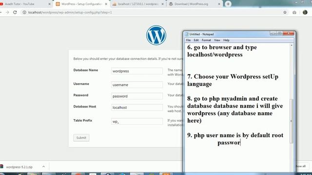 how to download and install wordpress || step by step install wordpress || wordpress tutorial смотреть онлайн