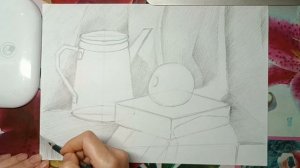 Видеоурок №20 "Натюрморт карандашом"