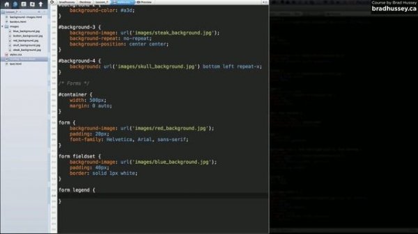 Урок 40  Стилизация HTML форм с помощью CSS