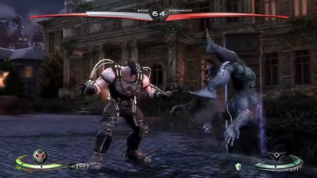 Injustice: Gods Among Us Bane Vs Doomsday