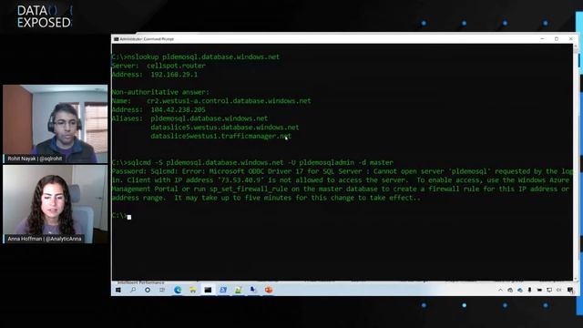 Azure SQL Security: Network Security (Ep.4) | Data Exposed Live смотреть онлайн