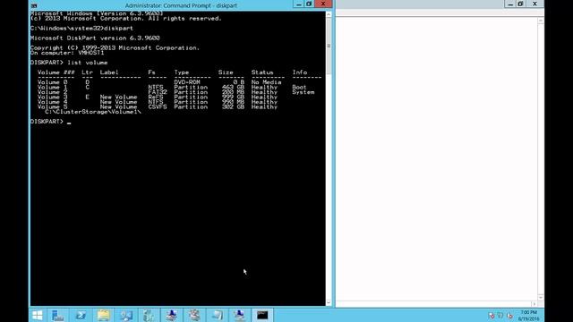How to Extend a Cluster Shared Volume in Server 2012 R2 смотреть онлайн