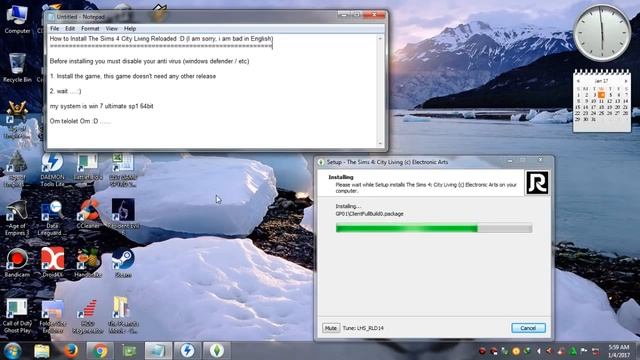 How to Install The Sims 4 City Living Without Error, 100% Working смотреть онлайн
