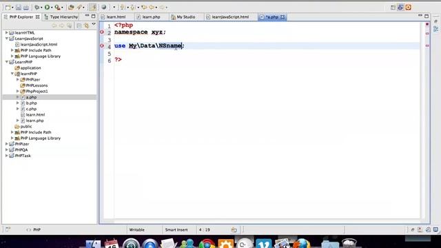 دورة PHP كاملة خطوة خطوة واحترافية للمبتدئين 127 127 use with namespace смотреть онлайн