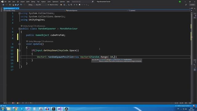 Spawn Objects at Random Position in Unity смотреть онлайн