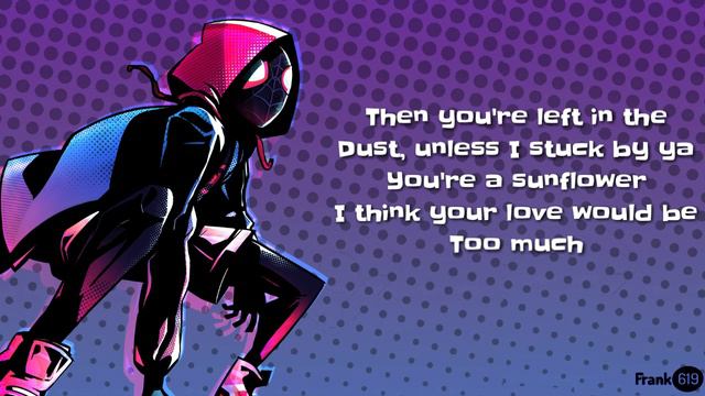 Post Malone & Swae Lee - SUNFLOWER 🎵 (Lyric) (cover by J.Fla) (from the movie: Spider Man: Into th смотреть онлайн