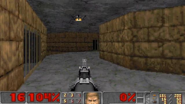 Nerves of Steel (Doom II Mod) - E1M1: Dissenter Disposal (100%) [GZDoom + Vanilla Essence] смотреть онлайн