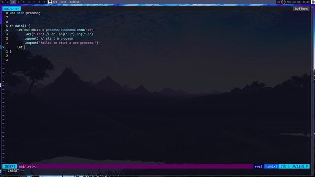 How to run a process on Rust language || Execute system command смотреть онлайн