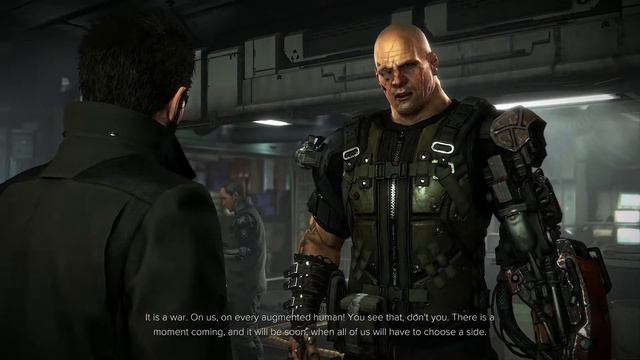 Deus Ex: Mankind Divided - The Rucker Extraction: Jensen Meets Viktor Marchenko Cutscene & Dialogue смотреть онлайн