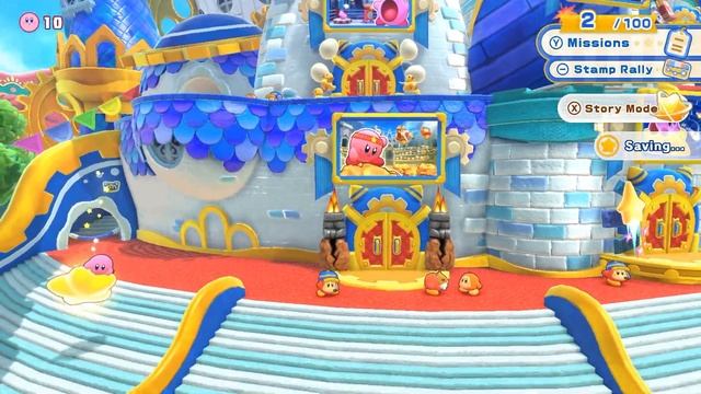 Kirby's Return to DreamLand Deluxe: Cookie Country - Game Walk Thru - Part 1 смотреть онлайн