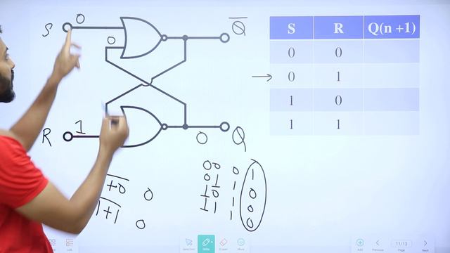SR Latch using NOR Gate | NOR SR Latch | Digital Electronics смотреть онлайн