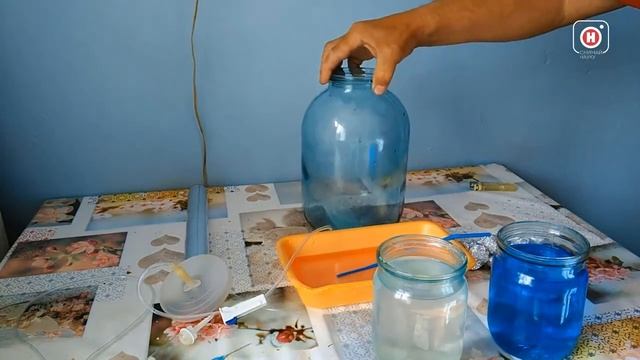 Водород из поваренной соли, алюминия и медного купороса смотреть онлайн
