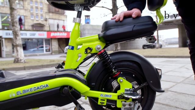 Электровелосипед-электроскутер Elbike Dacha Mini 20 - обзор