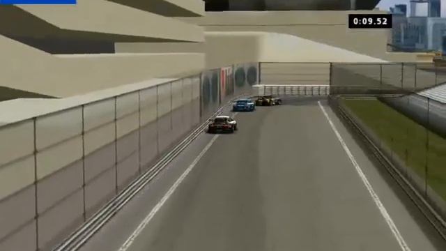 rFactor - Porsche 997 Evo vs. Ferrari F430 GTC - Detroit Streets (Sprint Race) смотреть онлайн