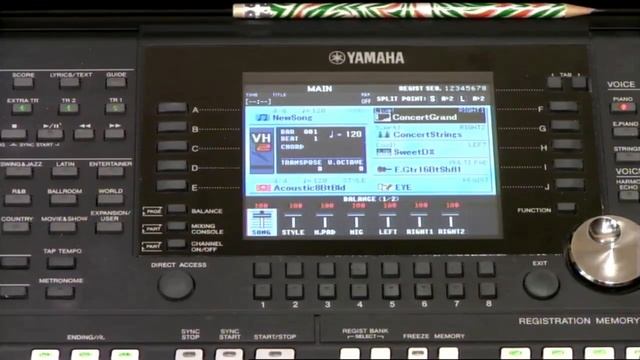 Секреты синтезатора Yamaha. Мультипэды и DSP-эффект смотреть онлайн