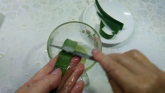 Капли для глаз с алоэ! Делаем патчи под глаза! смотреть онлайн