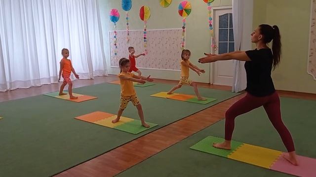 ЗДО 363. Заняття з елементами йоги для дітей 5-6 років. "День народження селезня". смотреть онлайн