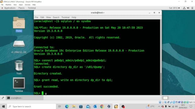 DATAPUMP EXPDP AND IMPDP смотреть онлайн