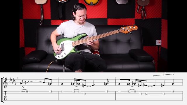Sweet Child O Mine Solo on BASS! смотреть онлайн