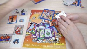 Микки и Дональд. Собираем коллекцию наклеек, часть 1