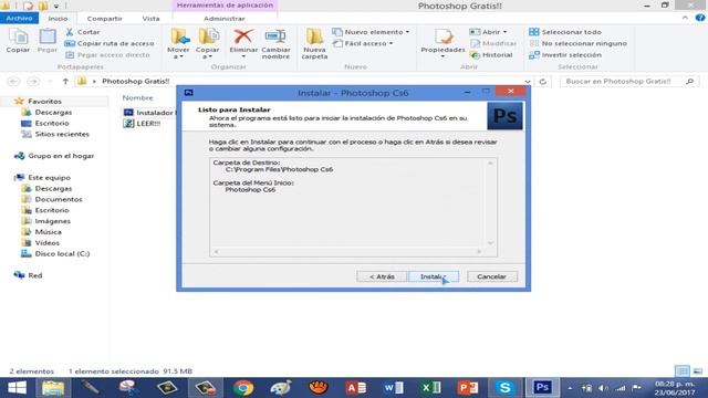 Como Descargar Photoshop CS6 32 y 64 Bits (MEDIAFIRE)(2017) смотреть онлайн