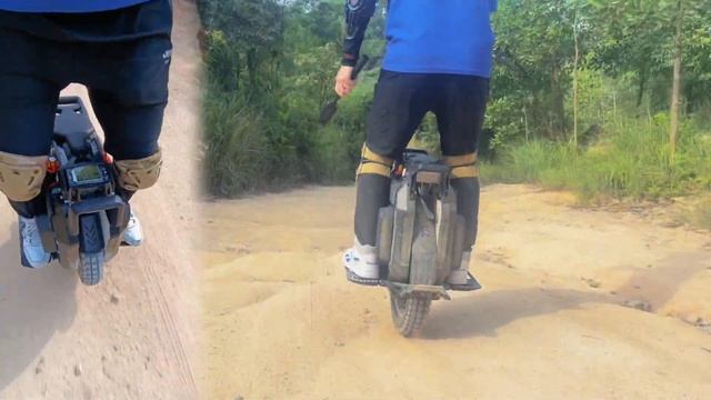 NEW: Sherman -S Suspension Electric Unicycle Demo смотреть онлайн