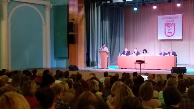 Встреча мэра с жителями Московского района смотреть онлайн