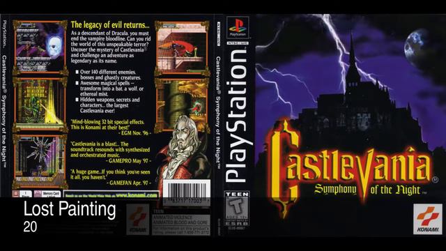 Castlevania Symphony Of The Night Soundtrack • Sony Playstation