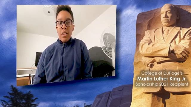 Maya Shelby: 2021 College of DuPage's MLK Scholarship Recipient смотреть онлайн
