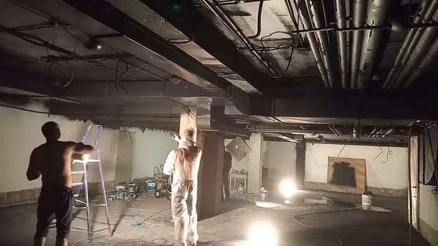 Нанесение огнезащиты смотреть онлайн