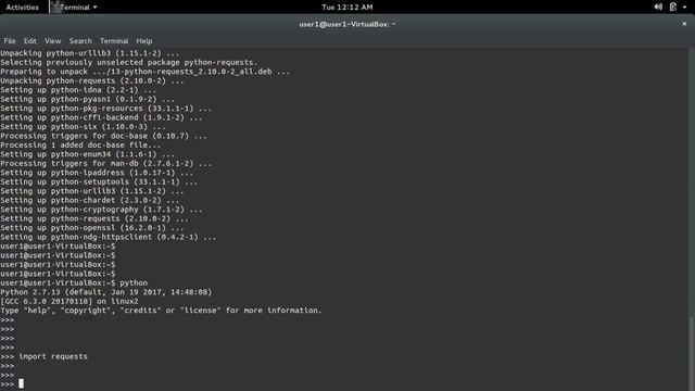 python ImportError: No module named requests смотреть онлайн