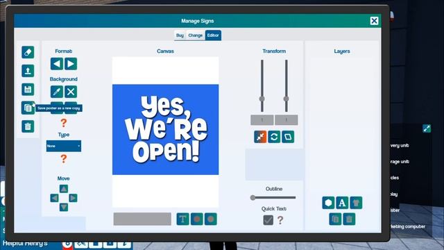 King of Retail | How to Make Custom Signs in the UI | Early Access смотреть онлайн