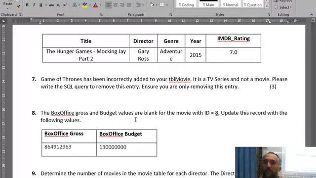 m2018 - Memo to Past SQL test 2017 смотреть онлайн