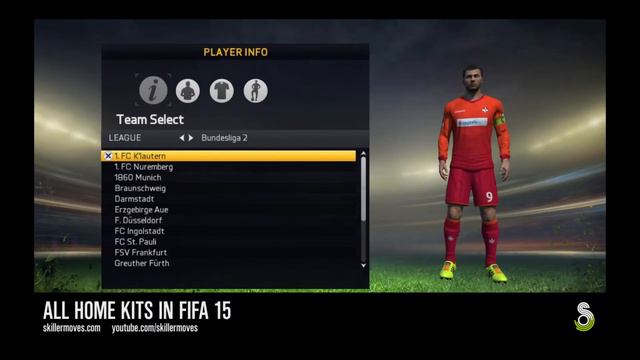 ALL FIFA 15 CLUB KITS! смотреть онлайн