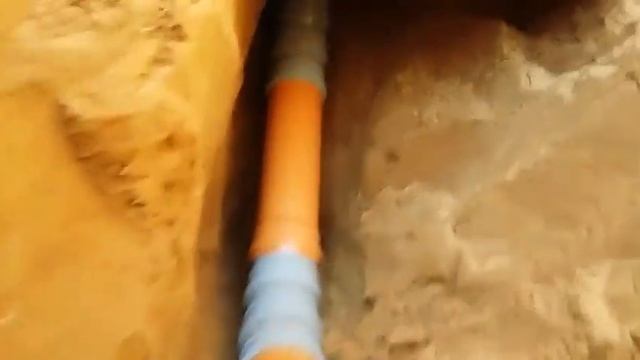 Кессон из ж/б кольца. Заведение воды в дом. смотреть онлайн