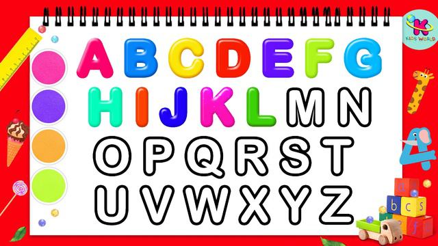 Learn Abcd | abcd | Abcdefg | Read and right alphabet letters | Abc song смотреть онлайн