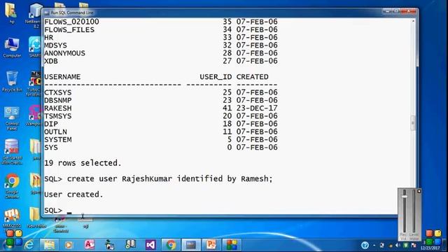 CREATE USER IN SQL смотреть онлайн