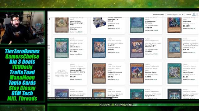 UNLIMITED EDITION YU-GI-OH BOXES RETURN!? POWER OF THE ELEMENTS REPRINTED!!! смотреть онлайн