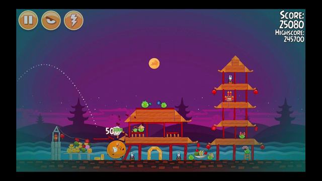 Angry Birds Seasons: Moon Festival 2014! смотреть онлайн