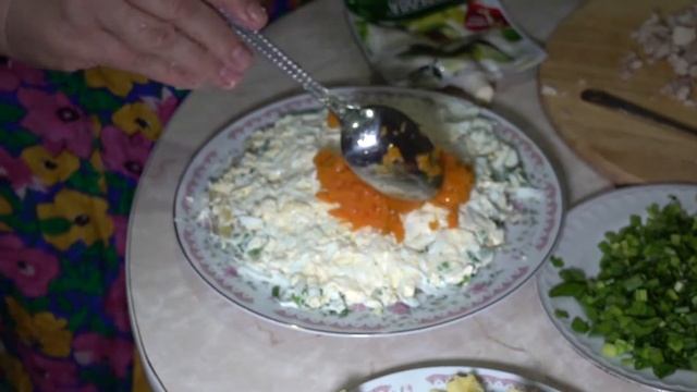 Салат Веселый тигрёнок, салат на Новый год 2022 смотреть онлайн