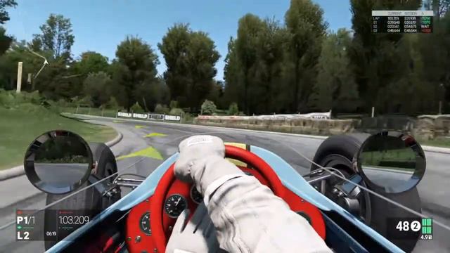 Project Cars - Practice @ Rouen in a Lotus 25 F1 смотреть онлайн