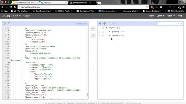 JSONEditorOnline смотреть онлайн