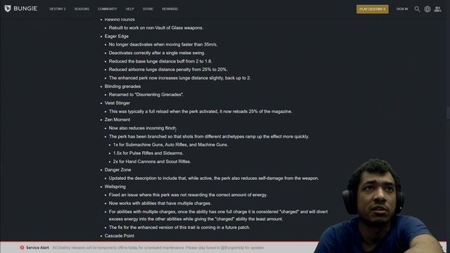 Destiny 2 | Читаем Патчноут 7.0.0.1 полностью и пытаемся оставаться в сознании смотреть онлайн