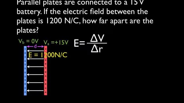Uniform Electric Field (9 of 9) Separation Between Parallel Plates смотреть онлайн